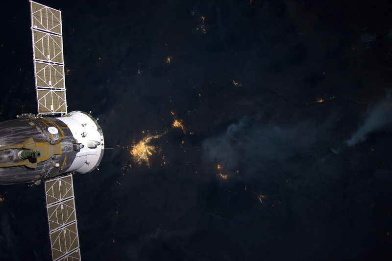 Illustration for article titled What do these nighttime satellite photos reveal about civilization?